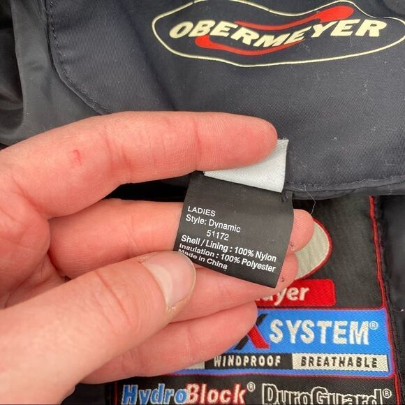 Obermeyer Dynamic ski snow jacket weather system hydroblock duroguard  10 medium - Picture 3 of 12